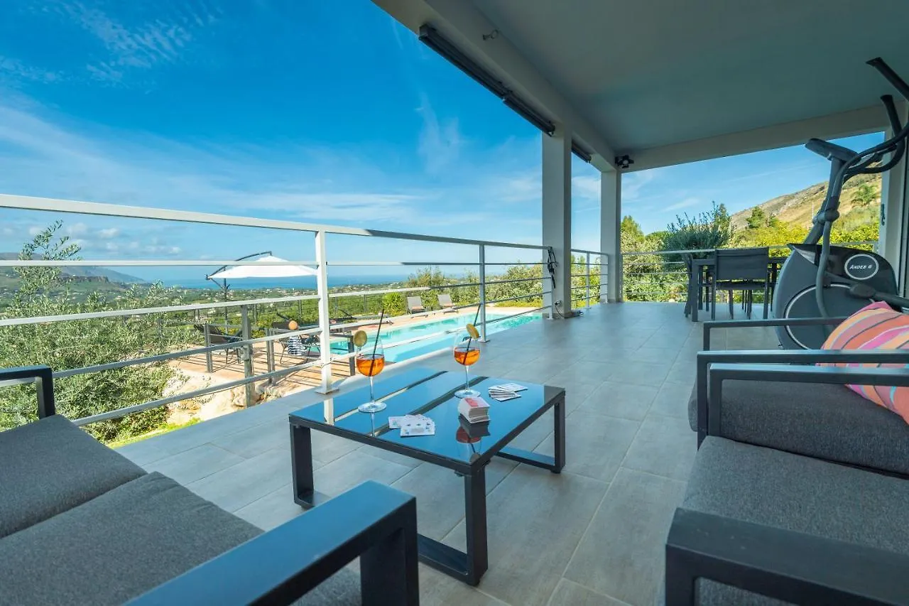 Villa Luxury Con Piscina Privata Vista Mare - Castellammare Del Golfo